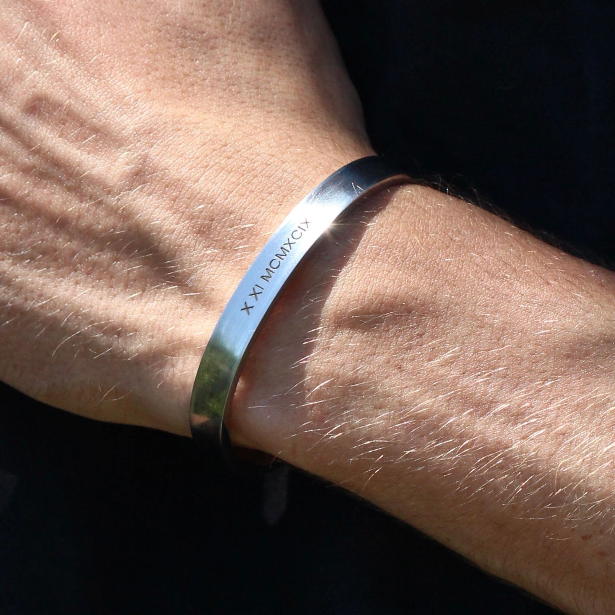 best silver cuff for men