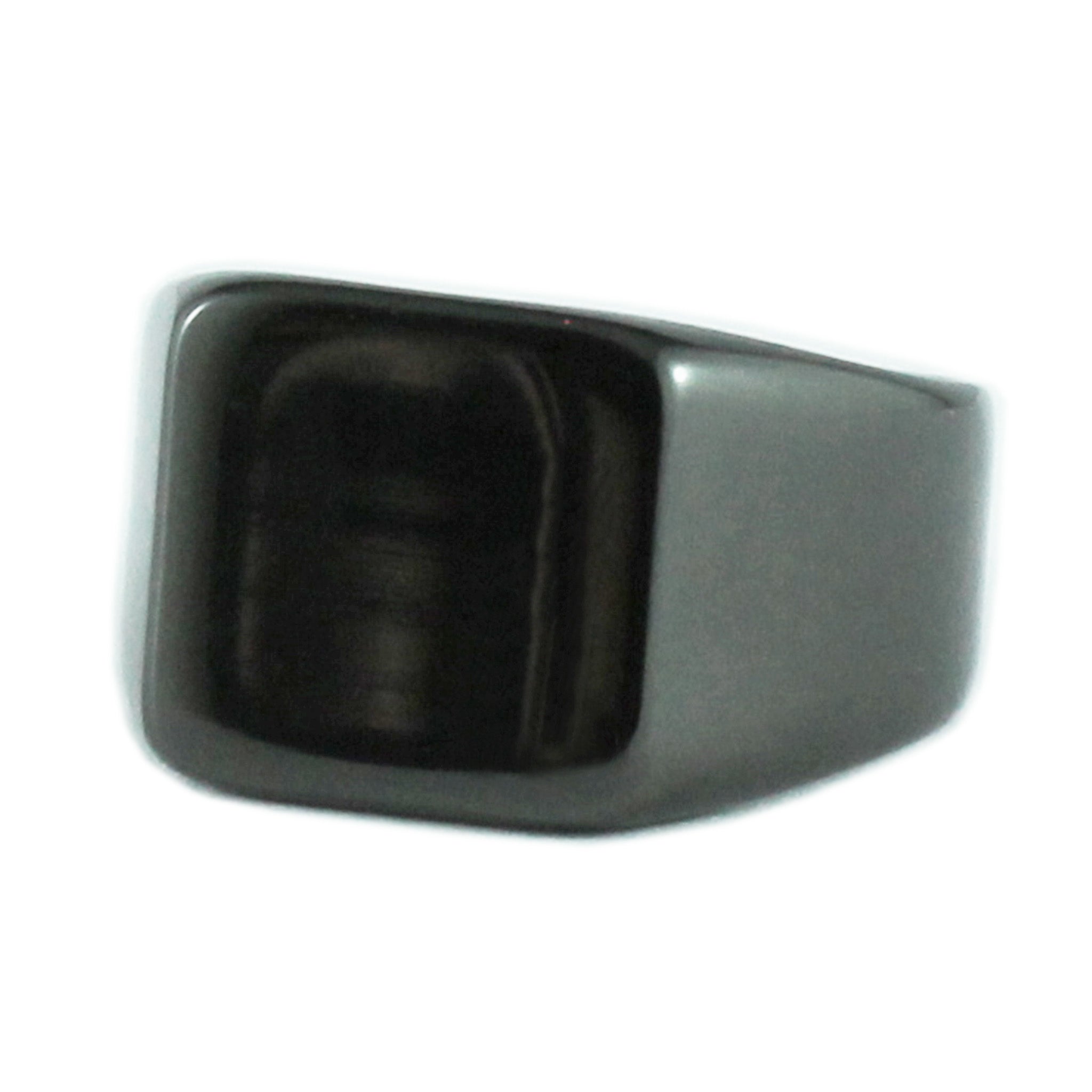 black square ring for men