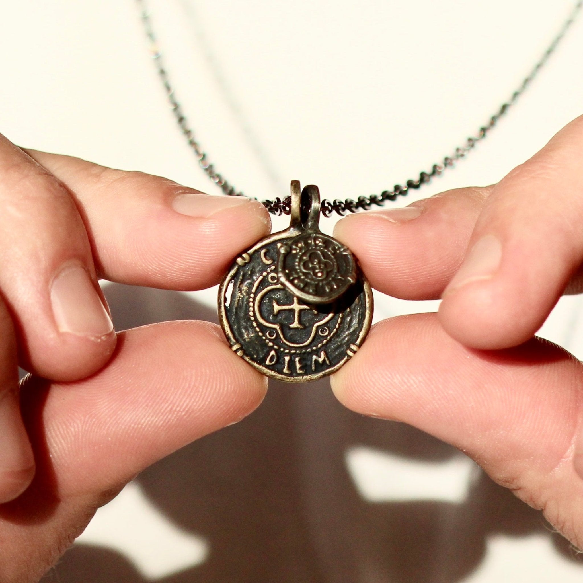 handcrafted vintage-style coin jewelry