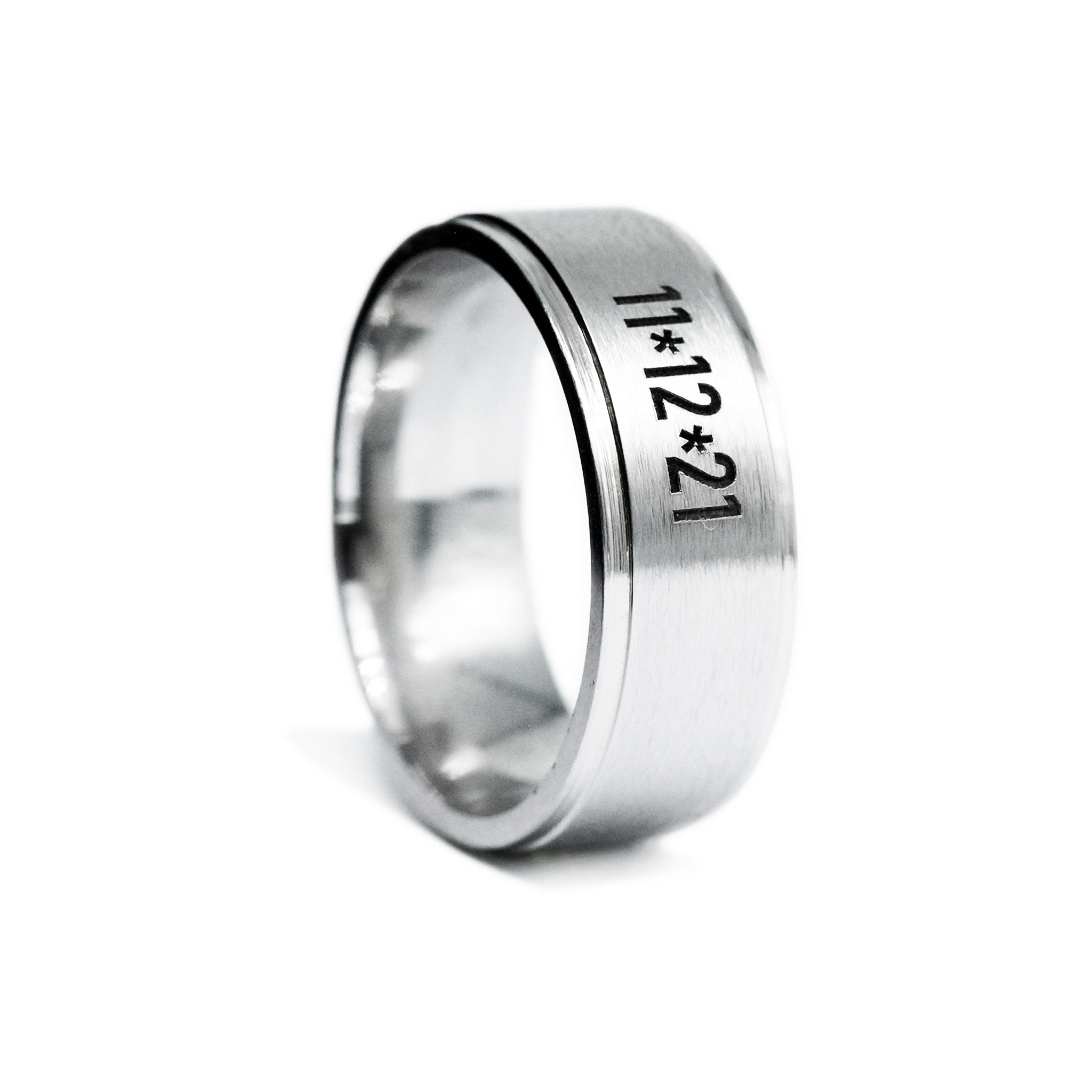 men's engraved wedding band